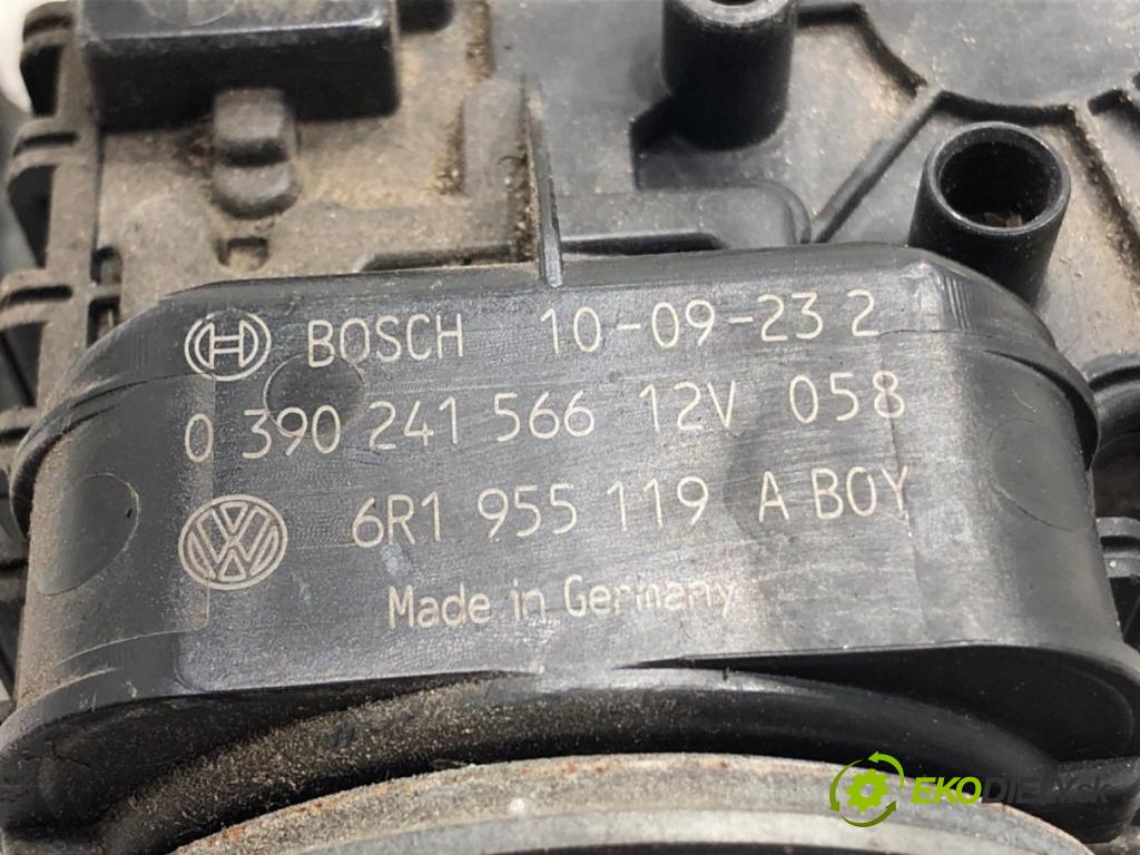 VW POLO V (6R1, 6C1) 2009 - 2022    1.2 TDI 55 kW [75 KM] olej napędowy 2009 - 2022  Mechanizmus stieračov predný 6R1955119A (Motorčeky stieračov predné)