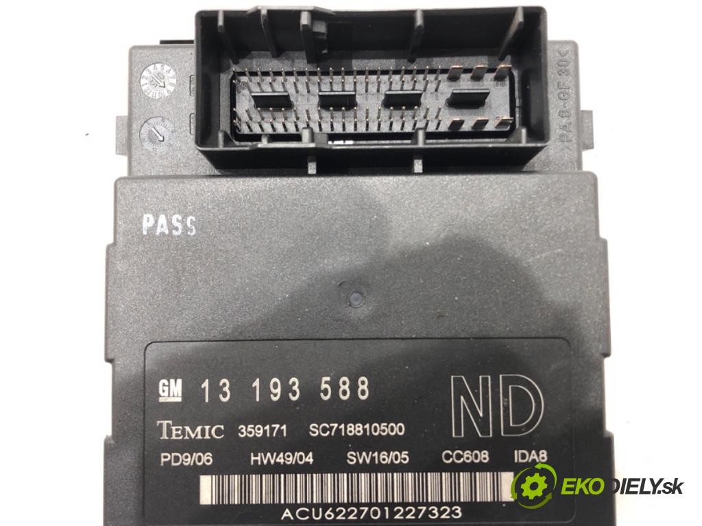 OPEL VECTRA C Kombi (Z02) 2003 - 2009    1.8 (F35) 103 kW [140 KM] benzyna 2005 - 2008  Modul svetiel 13193588 (Ostatné)