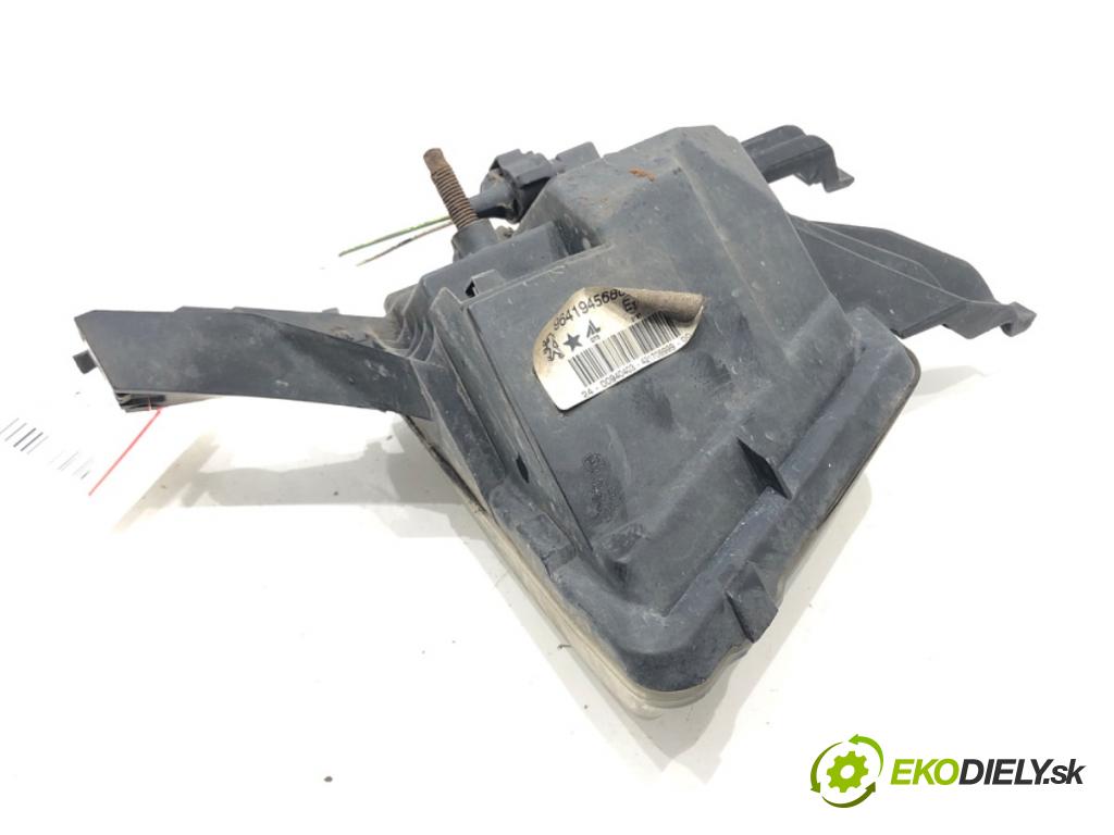 PEUGEOT 407 SW (6E_) 2004 - 2011    2.0 16V 103 kW [140 KM] benzyna 2005 - 2010  hmlové svetlo, hmlovka levý přední část 9641945680