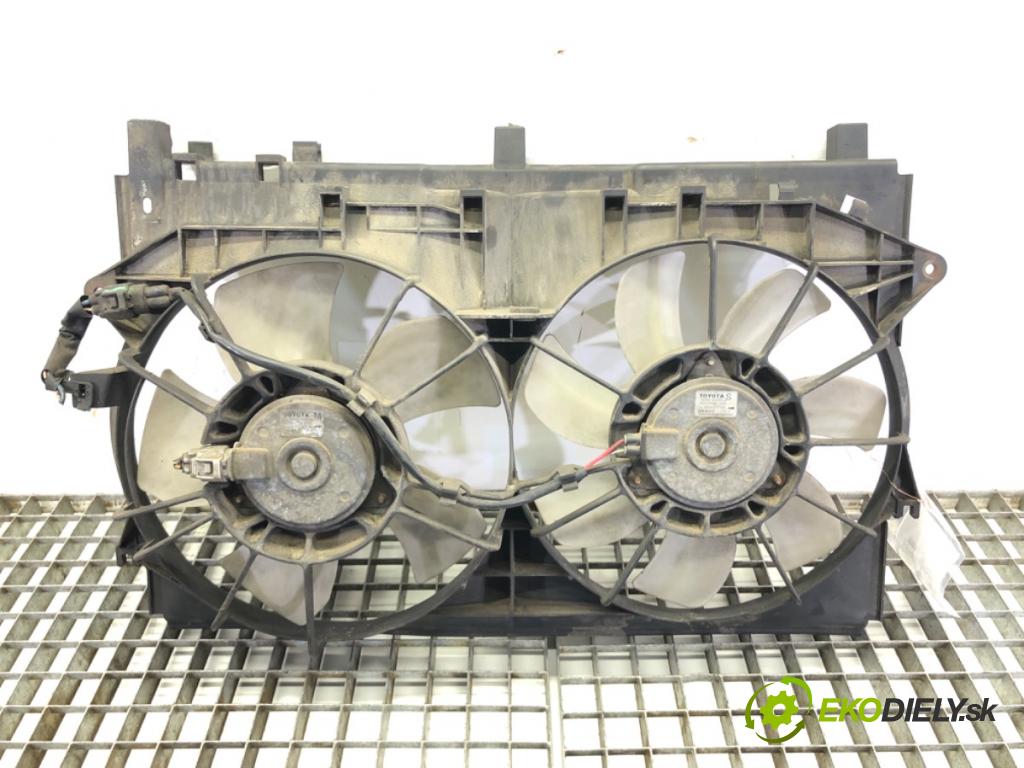 TOYOTA AVENSIS (_T25_) 2003 - 2008    2.0 D-4D (CDT250_) 85 kW [116 KM] olej napędowy 2003 - 2008  Ventilátor klimatizácie 16363-0G060 (Ventilátory chladičov klimatizácie)