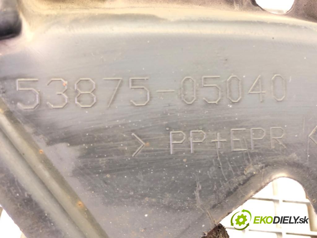TOYOTA AVENSIS (_T25_) 2003 - 2008    2.0 D-4D (CDT250_) 85 kW [116 KM] olej napędowy 2003 - 2008  podblatník pravý přední část 53875-05040