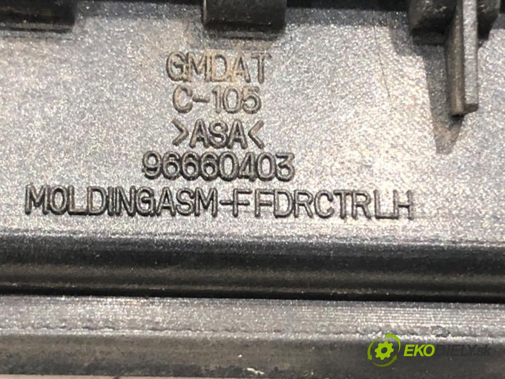 OPEL ANTARA A (L07) 2006 - 2022    2.0 CDTI 110 kW [150 KM] olej napędowy 2006 - 2011  mří směrovka blatníka levý přední část 96660403