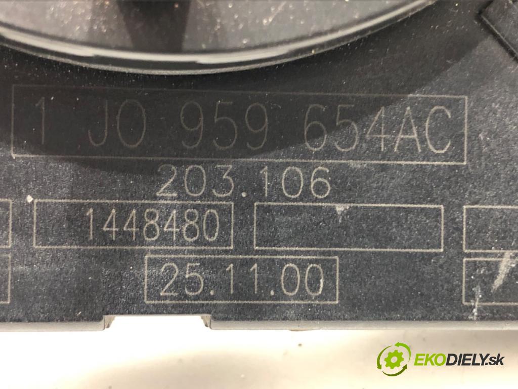 VW BORA Variant (1J6) 1999 - 2005    1.9 TDI 85 kW [115 KM] olej napędowy 1999 - 2001  Krúžok, slimák airbag 1J0959654AC (Airbagy)