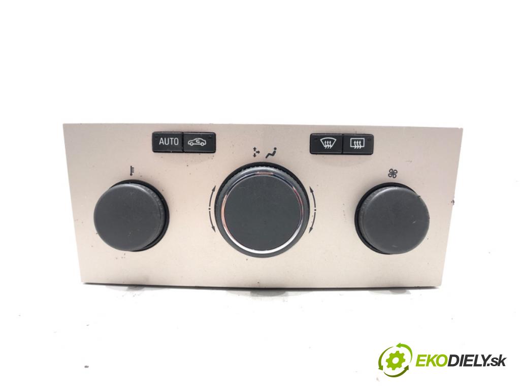 OPEL ASTRA H GTC (A04) 2005 - 2010    1.6 (L08) 77 kW [105 KM] benzyna 2005 - 2010  Panel ovládania kúrenia 13250618 (Prepínače, spínače, tlačidlá a ovládače kúrenia)