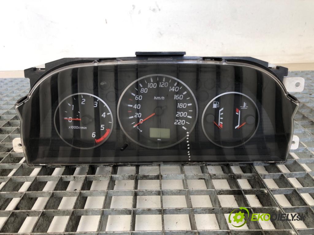 NISSAN X-TRAIL I (T30) 2001 - 2013    2.2 DCi FWD 84 kW [114 KM] olej napędowy 2001 - 2004  Prístrojovka 9H005 (Prístrojové dosky, displeje)