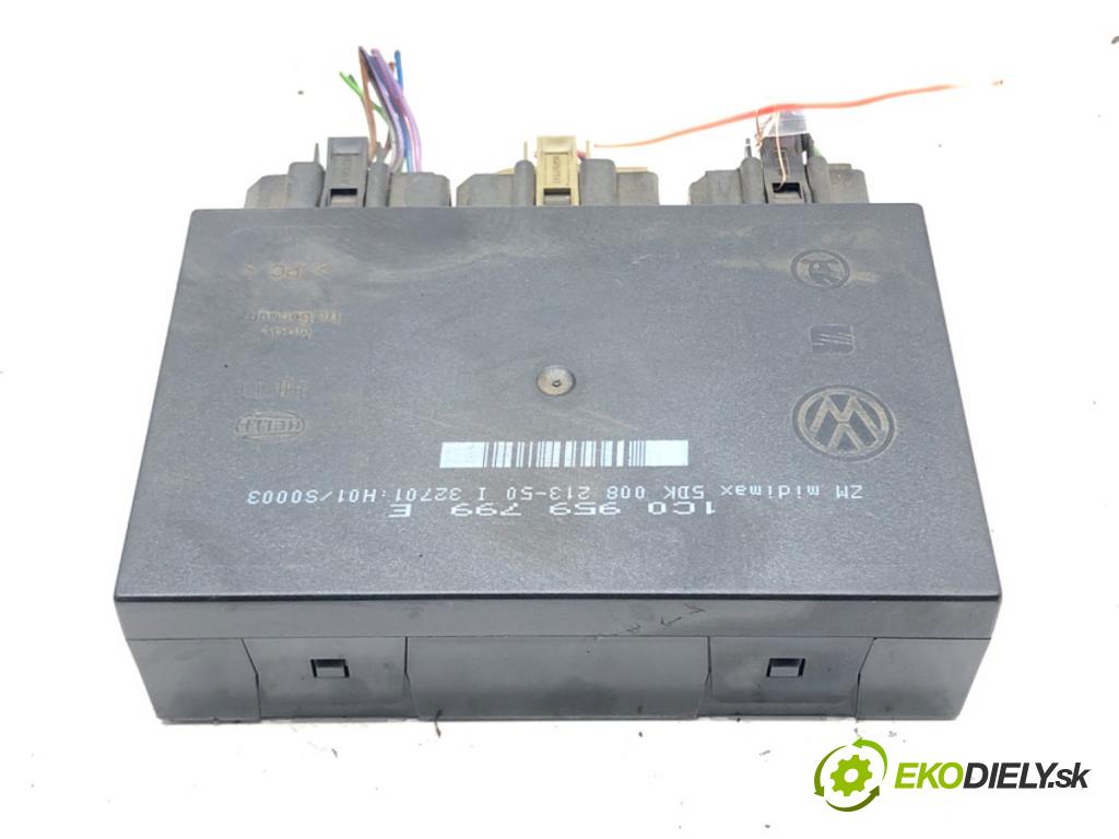 SEAT LEON (1M1) 1999 - 2006    1.9 TDI 66 kW [90 KM] olej napędowy 1999 - 2006  Modul komfortu 1C0959799E (Moduly komfortu)