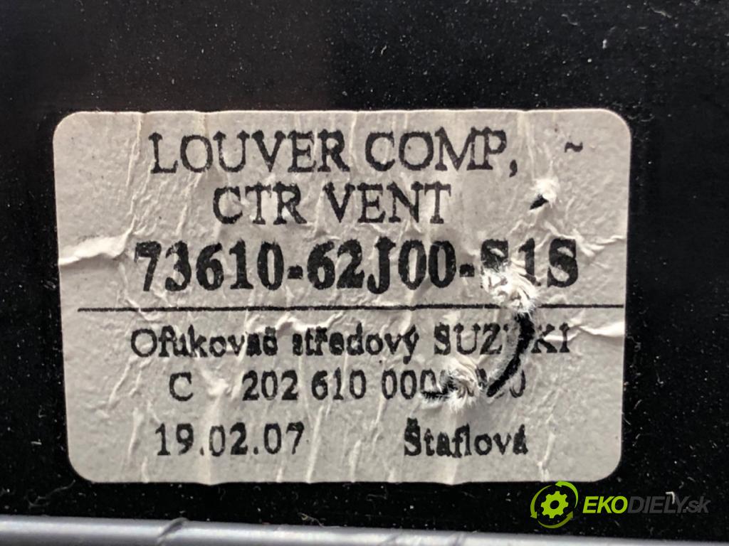 SUZUKI SWIFT III (MZ, EZ) 2005 - 2022    1.6 (RS 416, RR 416) 92 kW [125 KM] benzyna 2006 - 2022  Mriežky kúrenia stredna 73610-62J00 (Mriežky kúrenia (fukáre))
