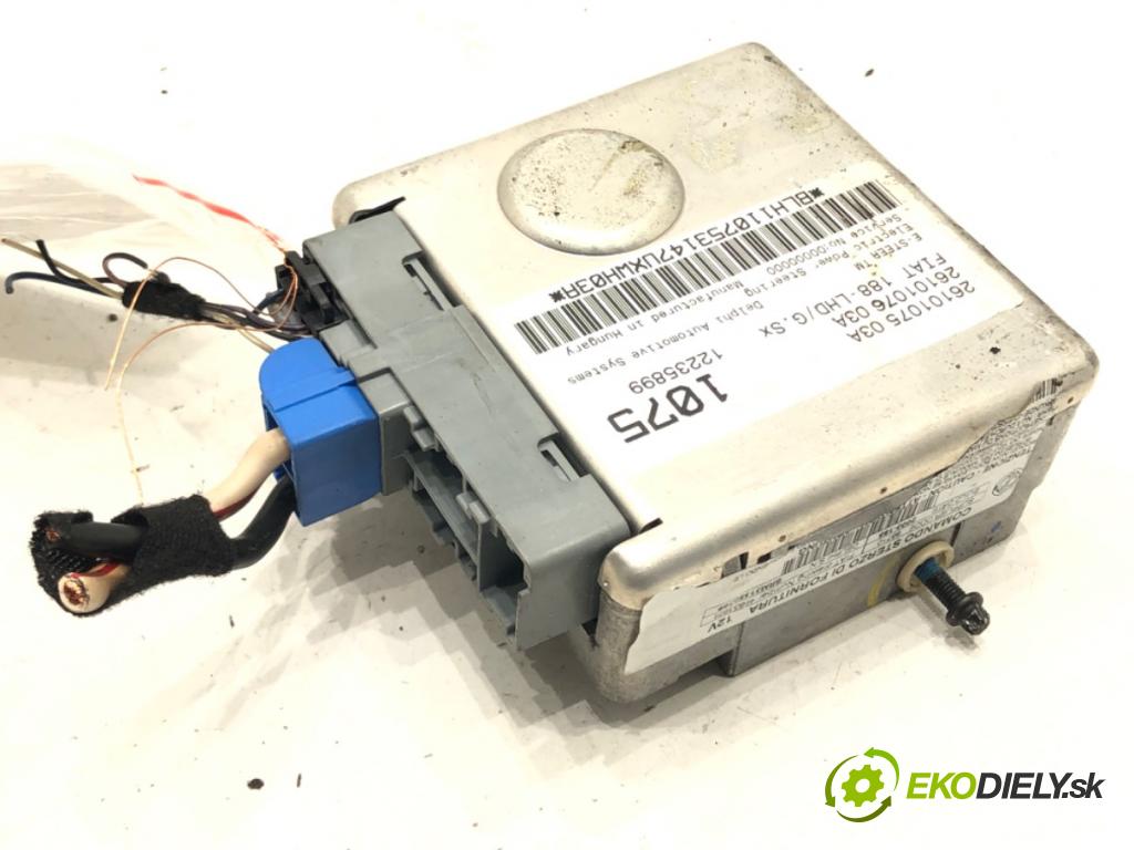 FIAT PUNTO (188_) 1999 - 2012    1.2 60 (188.030, .050, .130, .150, .230, .250) 44 kW [60 KM] benzyna 1999 - 2010  Modul servočerpadlo 26101075 (Ostatné)