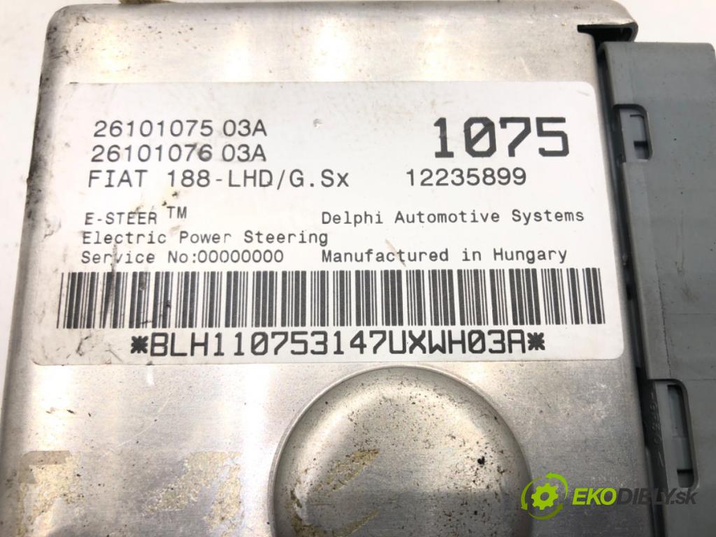 FIAT PUNTO (188_) 1999 - 2012    1.2 60 (188.030, .050, .130, .150, .230, .250) 44 kW [60 KM] benzyna 1999 - 2010  Modul servočerpadlo 26101075 (Ostatné)