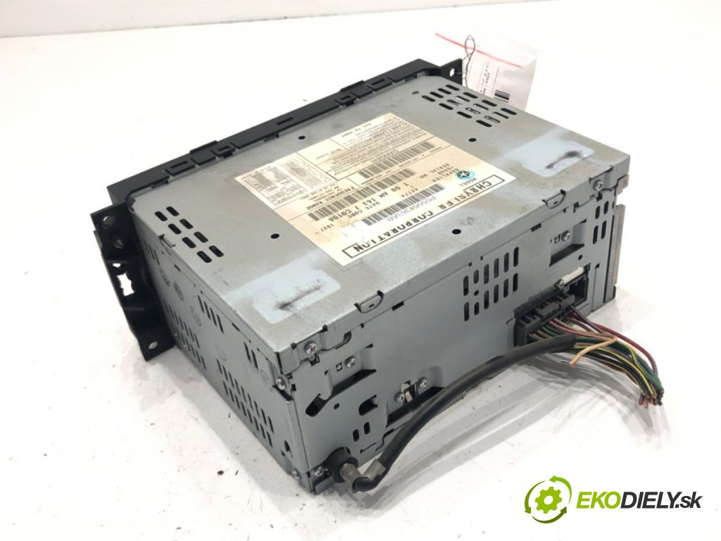 DODGE CALIBER 2006 - 2022    2.0 CRD 103 kW [140 KM] olej napędowy 2006 - 2022  RADIO P05064363AB (Audio zariadenia)