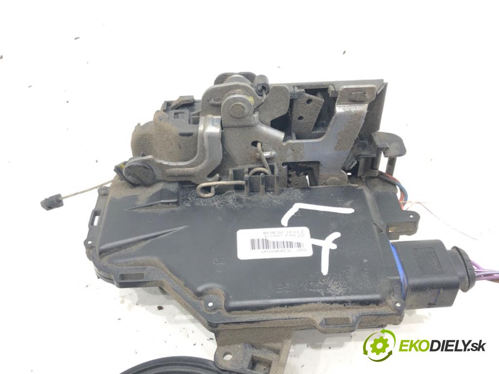 SKODA OCTAVIA II (1Z3) 2004 - 2013    1.6 FSI 85 kW [115 KM] benzyna 2004 - 2008  zámok dveře levý zadní část 7L0839015D