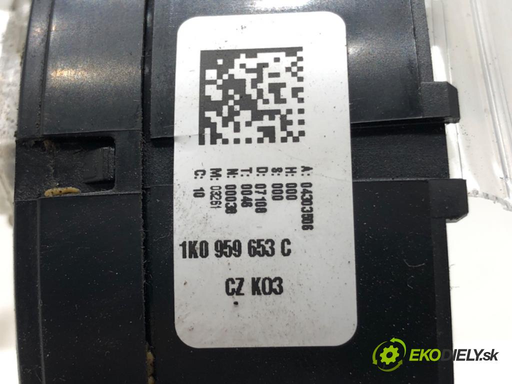 SKODA OCTAVIA II (1Z3) 2004 - 2013    1.6 FSI 85 kW [115 KM] benzyna 2004 - 2008  kroužek slimák airbag 1K0959653C (Airbagy)
