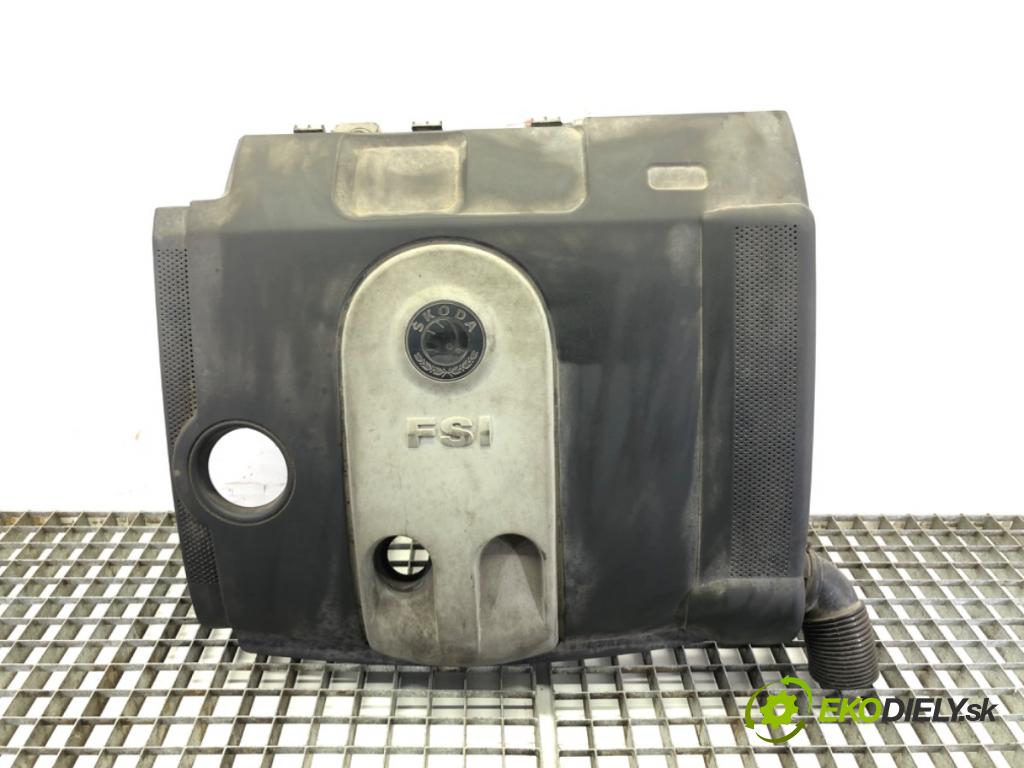 SKODA OCTAVIA II (1Z3) 2004 - 2013    1.6 FSI 85 kW [115 KM] benzyna 2004 - 2008  Obal filtra vzduchu 03C129607G (Obaly filtrov vzduchu)