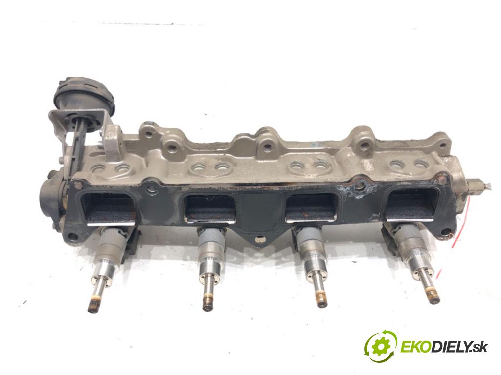 SKODA OCTAVIA II (1Z3) 2004 - 2013    1.6 FSI 85 kW [115 KM] benzyna 2004 - 2008  Lišta vstrekovacia 03C133036D (Vstrekovacie lišty)