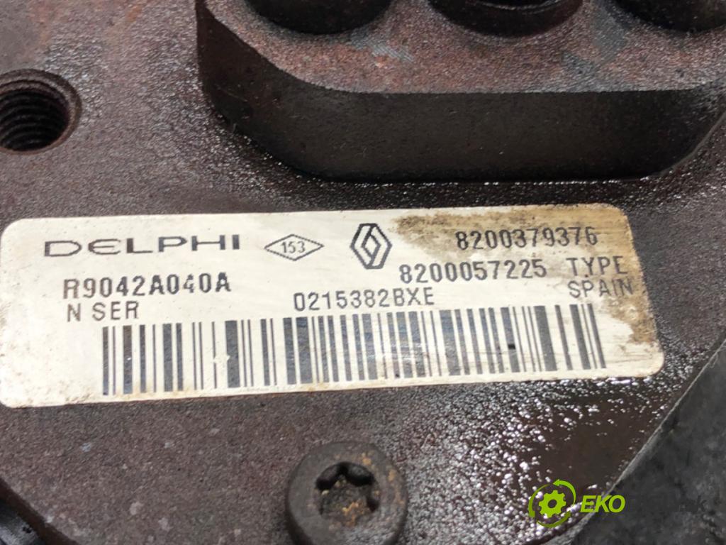 RENAULT KANGOO (KC0/1_) 1997 - 2022    1.5 dCi (KC08, KC09) 60 kW [82 KM] olej napędowy 2002 - 2022  Pumpa vstrekovacia R9042A040A 8200379376 (Vstrekovacie čerpadlá)