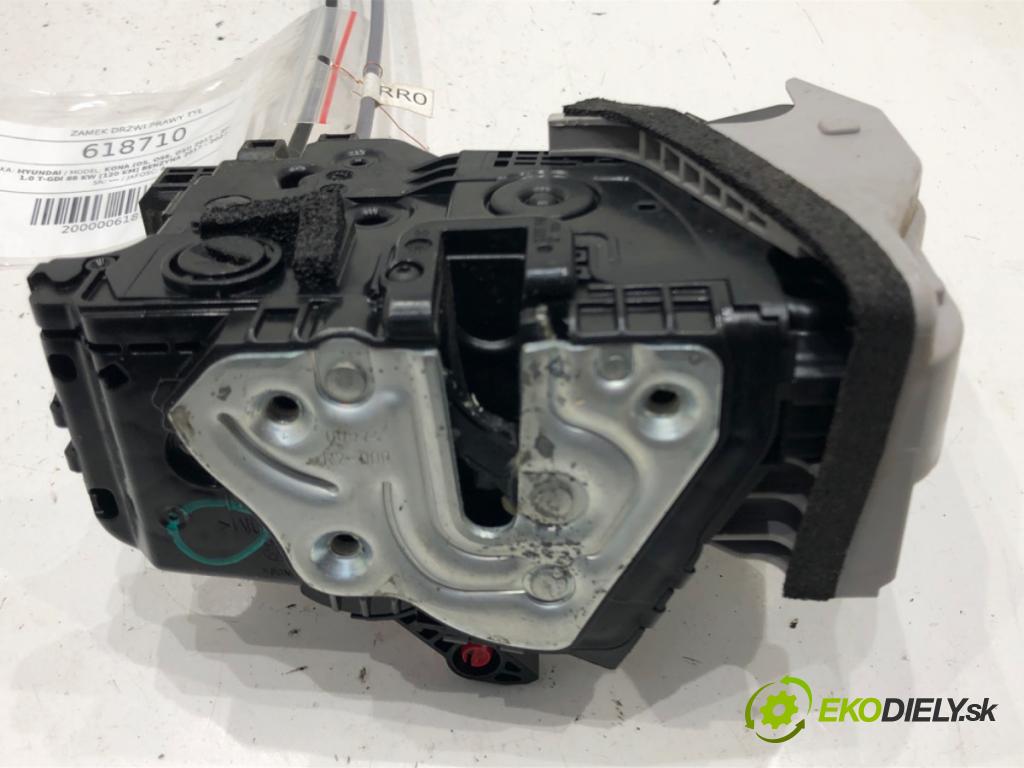 HYUNDAI KONA (OS, OSE, OSI) 2017 - 2022    1.0 T-GDi 88 kW [120 KM] benzyna 2017 - 2022  zámok dveře pravý zadní část 81420-J9000