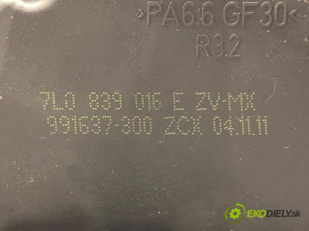 VW GOLF VI Variant (AJ5) 2009 - 2014    1.6 TDI 77 kW [105 KM] olej napędowy 2009 - 2013  zámok dveře pravý zadní část 7L0839016E