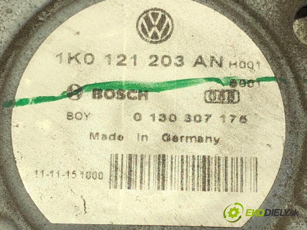VW GOLF VI Variant (AJ5) 2009 - 2014    1.6 TDI 77 kW [105 KM] olej napędowy 2009 - 2013  Ventilátor chladiča 1K0121203AN (Ventilátory)