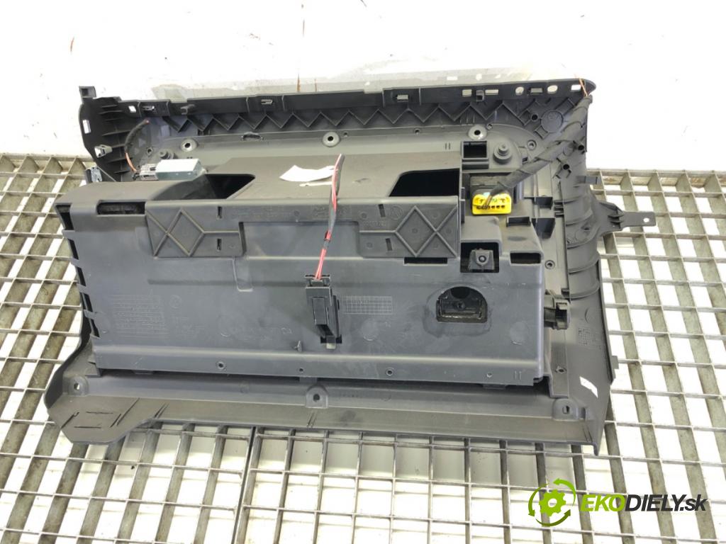 VW GOLF VI Variant (AJ5) 2009 - 2014    1.6 TDI 77 kW [105 KM] olej napędowy 2009 - 2013  Priehradka, kastlík spolujazdca 1K1857290CA (Priehradky, kastlíky)