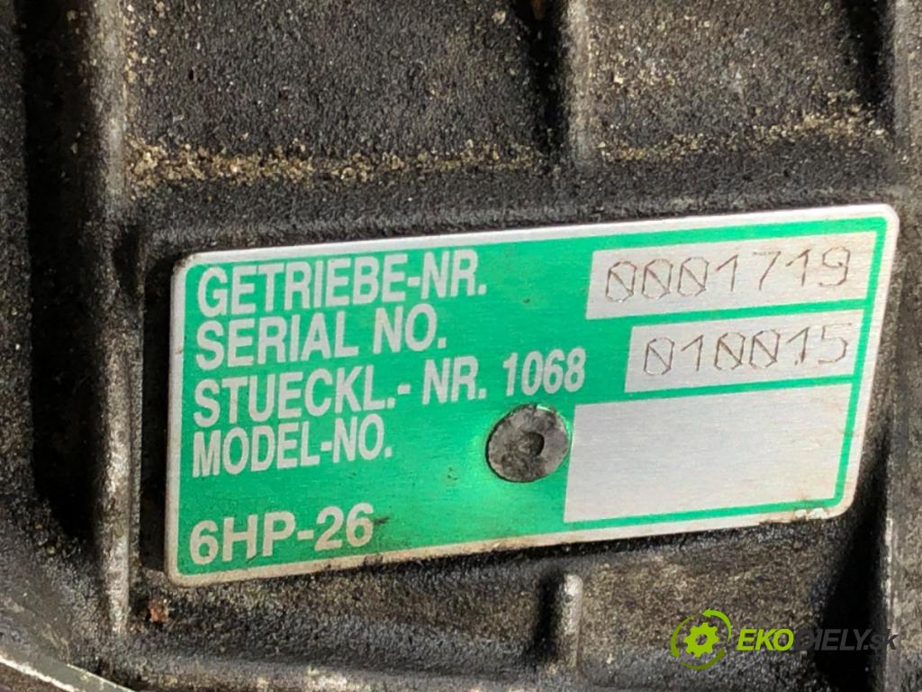 BMW 7 (E65, E66, E67) 2001 - 2009    735 i, Li 200 kW [272 KM] benzyna 2001 - 2005  Prevodovka 6HP-26 (Prevodovky)