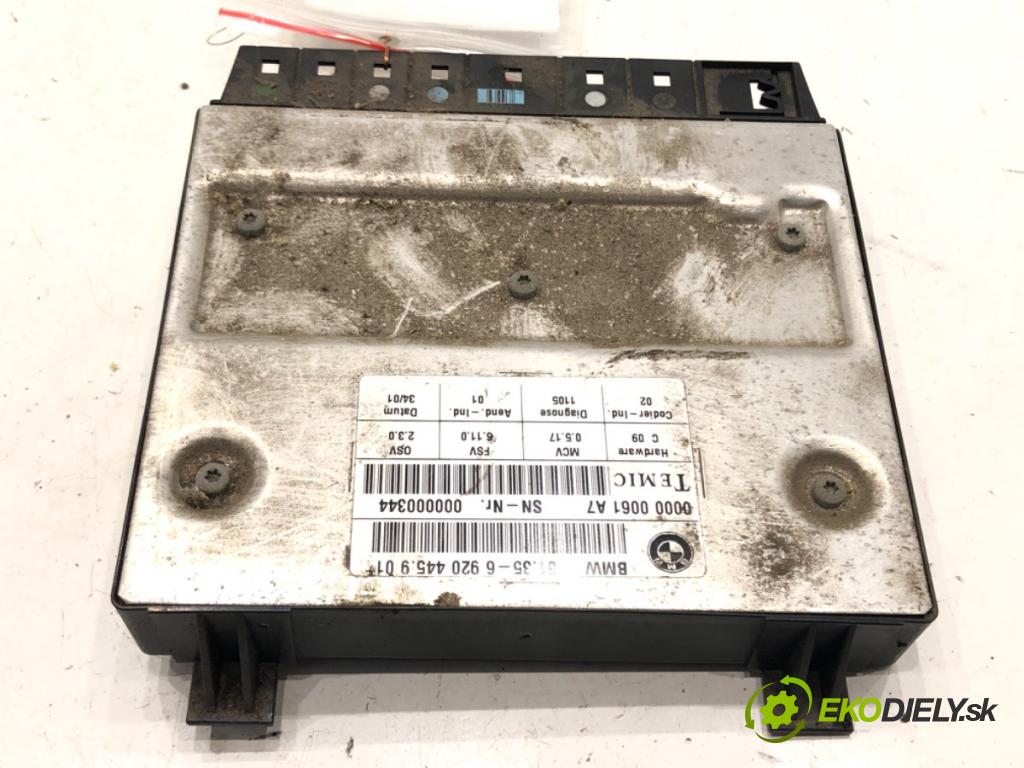 BMW 7 (E65, E66, E67) 2001 - 2009    735 i, Li 200 kW [272 KM] benzyna 2001 - 2005  Modul sedačky 6920445