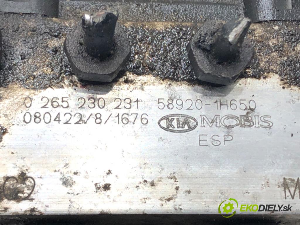 KIA CEED liftback (ED) 2006 - 2012    1.6 93 kW [126 KM] benzyna 2008 - 2012  Pumpa ABS 58920-1H650 (Pumpy ABS)