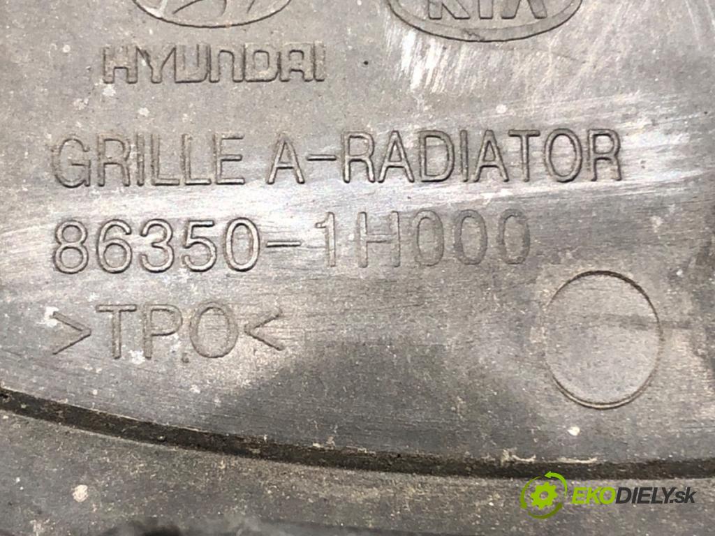 KIA CEED liftback (ED) 2006 - 2012    1.6 93 kW [126 KM] benzyna 2008 - 2012  mřížka maska 86350-1H000 (Mřížky (masky) chladičů)
