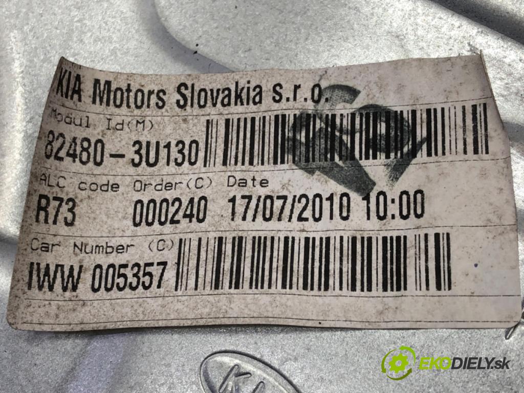 KIA SPORTAGE III (SL) 2009 - 2022    2.0 CVVT 120 kW [163 KM] benzyna 2010 - 2022  mechanismus okna pravý přední část 82480-3U130