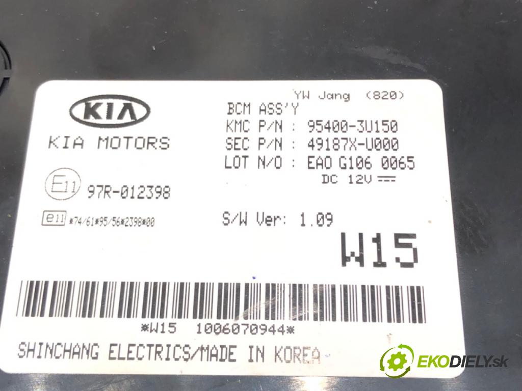 KIA SPORTAGE III (SL) 2009 - 2022    2.0 CVVT 120 kW [163 KM] benzyna 2010 - 2022  Modul BCM 95400-3U150 (Ostatné)
