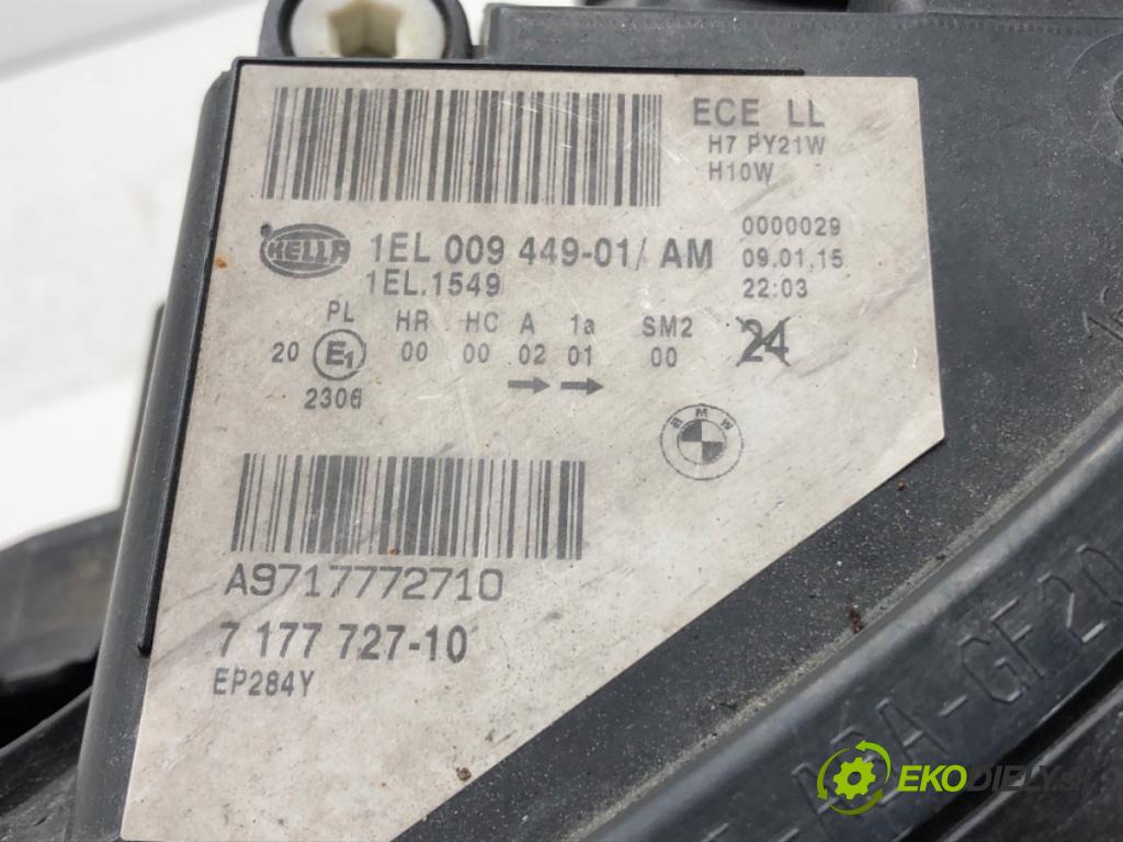 BMW 5 Touring (E61) 2004 - 2010    520 d 130 kW [177 KM] olej napędowy 2007 - 2010  Svetlomet ľavy predný LIFT 7177727