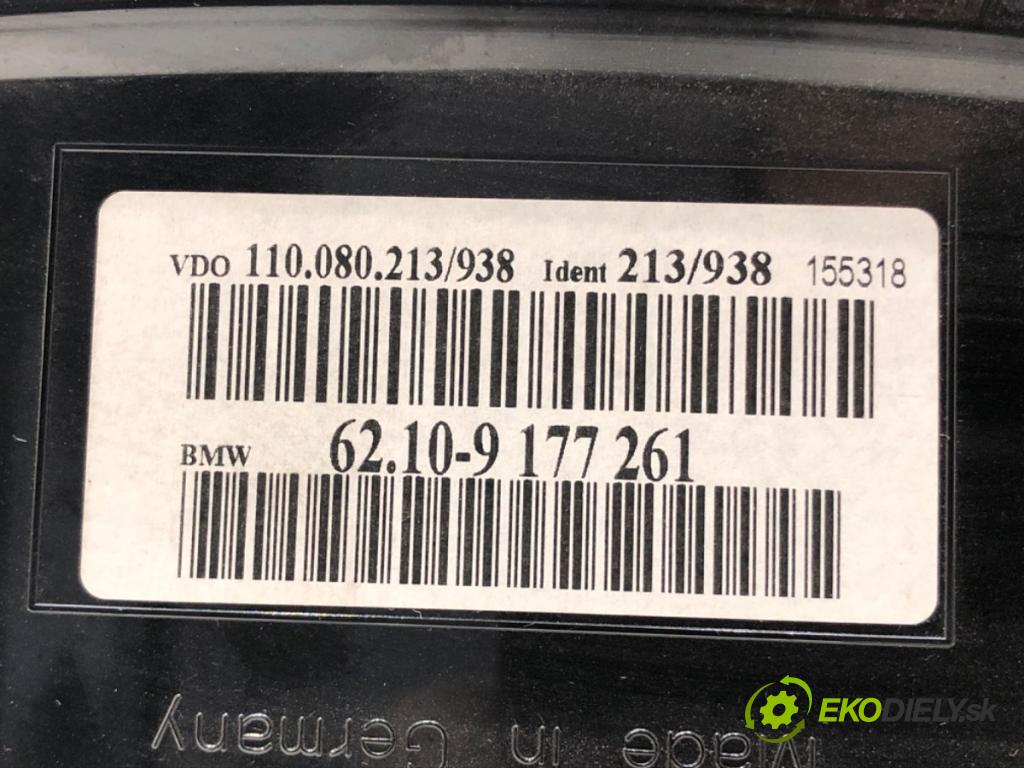 BMW 5 Touring (E61) 2004 - 2010    520 d 130 kW [177 KM] olej napędowy 2007 - 2010  Prístrojovka 9177261 (Prístrojové dosky, displeje)