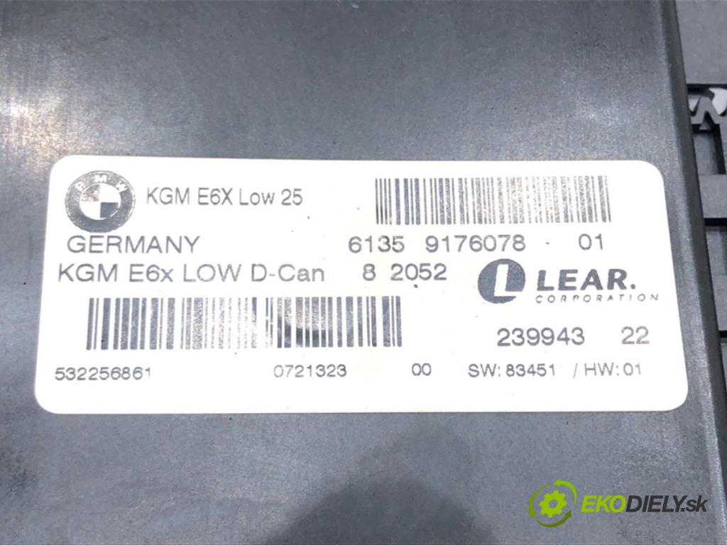 BMW 5 Touring (E61) 2004 - 2010    520 d 130 kW [177 KM] olej napędowy 2007 - 2010  Modul komfortu 9176078 (Moduly komfortu)