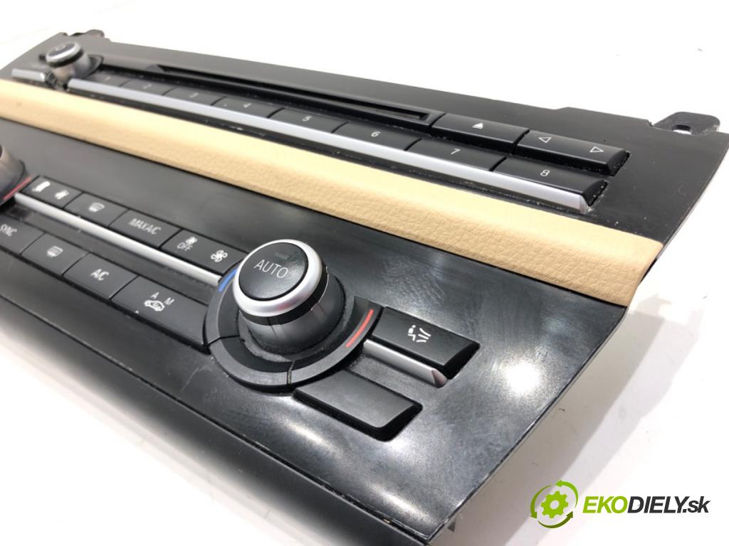 BMW 5 (F10) 2009 - 2016    528 i 180 kW [245 KM] benzyna 2011 - 2016  Panel ovládania kúrenia 9352763 (Prepínače, spínače, tlačidlá a ovládače kúrenia)