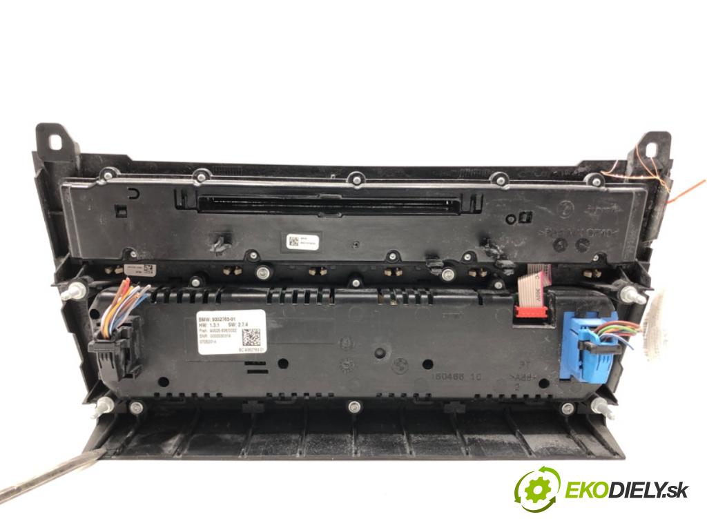 BMW 5 (F10) 2009 - 2016    528 i 180 kW [245 KM] benzyna 2011 - 2016  Panel ovládania kúrenia 9352763 (Prepínače, spínače, tlačidlá a ovládače kúrenia)