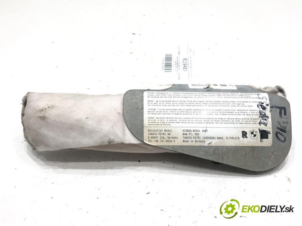 BMW 5 (F10) 2009 - 2016    528 i 180 kW [245 KM] benzyna 2011 - 2016  AirBag sedačky ľavá strana 7025706