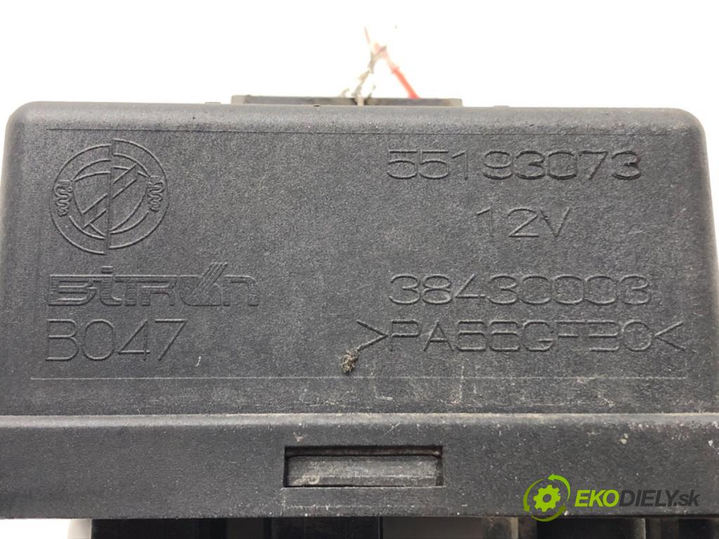 FIAT CROMA nadwozie zamknięte / kombi (194_) 2006 - 2011    1.9 MJTD (194AXB1B) 88 kW [120 KM] olej napędowy 2006 - 2011  relé sviečok žhavenia 55193073 (Relé)