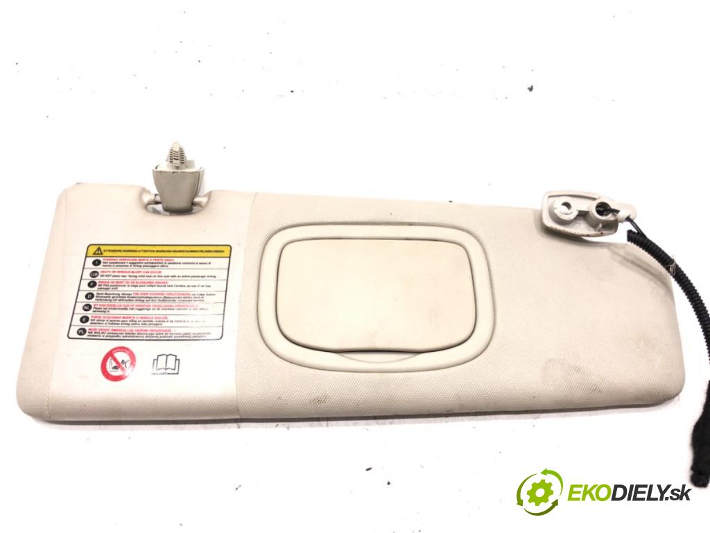 FIAT CROMA nadwozie zamknięte / kombi (194_) 2006 - 2011    1.9 MJTD (194AXB1B) 88 kW [120 KM] olej napędowy 2006 - 2011  Clona slnečná pravy 