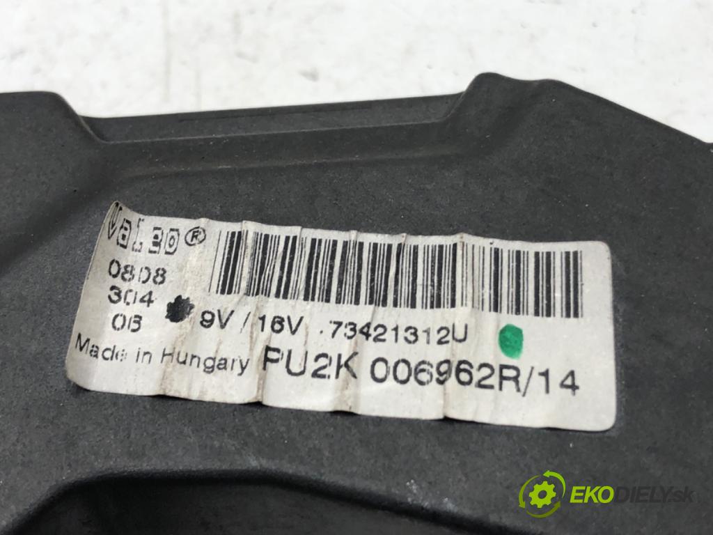 FIAT CROMA nadwozie zamknięte / kombi (194_) 2006 - 2011    1.9 MJTD (194AXB1B) 88 kW [120 KM] olej napędowy 2006 - 2011  Odpor, rezistor kúrenia vzduchu 73421312U (Odpory (rezistory) kúrenia)