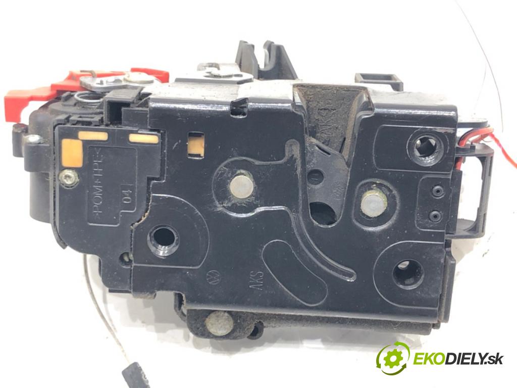 VW GOLF VI Variant (AJ5) 2009 - 2014    1.6 TDI 77 kW [105 KM] olej napędowy 2009 - 2013  zámok dveře levý přední část 3D1837015AB