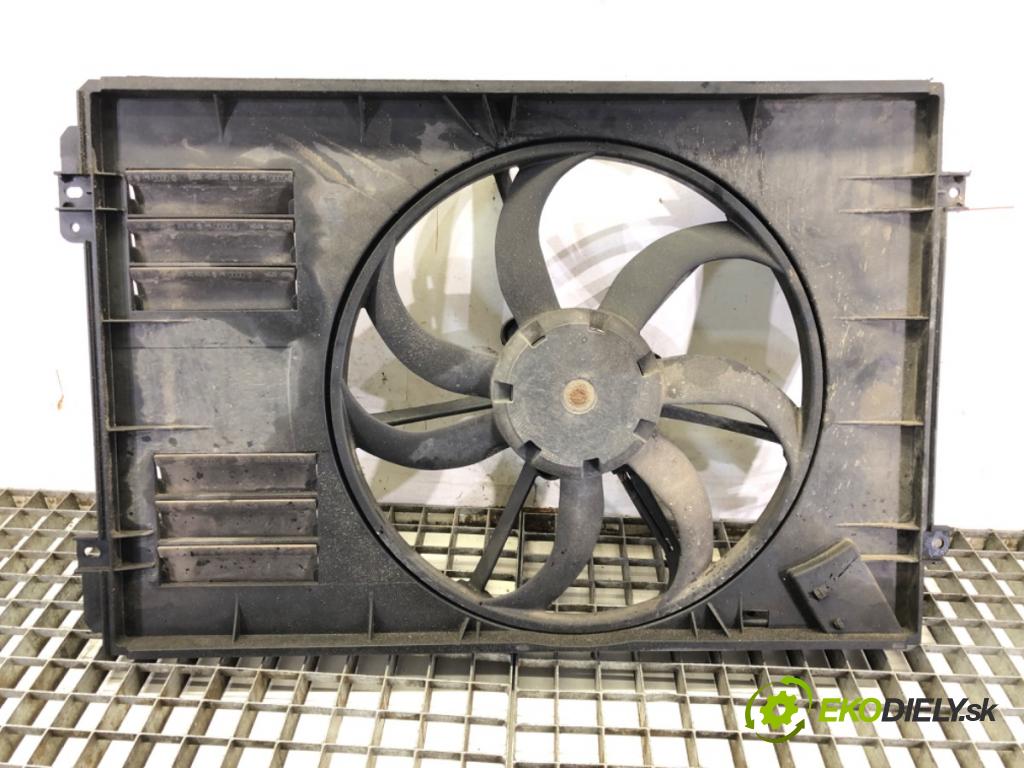 VW GOLF VI Variant (AJ5) 2009 - 2014    1.6 TDI 77 kW [105 KM] olej napędowy 2009 - 2013  Ventilátor chladiča 1K0121205AC (Ventilátory)