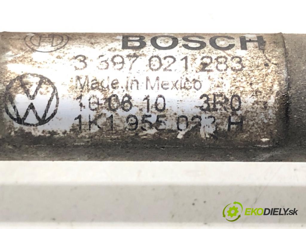 VW GOLF VI Variant (AJ5) 2009 - 2014    1.6 TDI 77 kW [105 KM] olej napędowy 2009 - 2013  Mechanizmus stieračov predný 1K1955023H (Motorčeky stieračov predné)