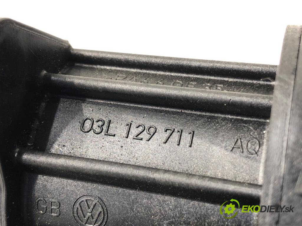 VW GOLF VI Variant (AJ5) 2009 - 2014    1.6 TDI 77 kW [105 KM] olej napędowy 2009 - 2013  Potrubie sacie, sanie 03L129711AQ (Sacie potrubia)
