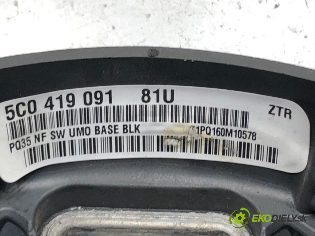 VW GOLF VI Variant (AJ5) 2009 - 2014    1.6 TDI 77 kW [105 KM] olej napędowy 2009 - 2013  Volant  (Volanty)