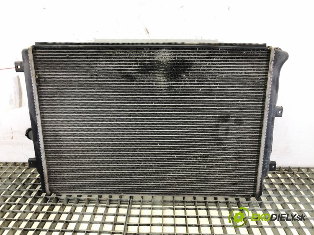 VW GOLF VI Variant (AJ5) 2009 - 2014    1.6 TDI 77 kW [105 KM] olej napędowy 2009 - 2013  Chladič vody 1K0121251AB (Chladiče vody)