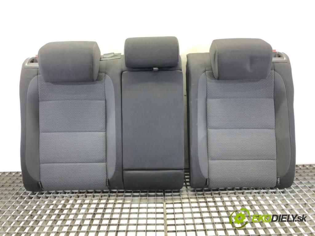 VW GOLF VI Variant (AJ5) 2009 - 2014    1.6 TDI 77 kW [105 KM] olej napędowy 2009 - 2013  Sedadlo druhý rad