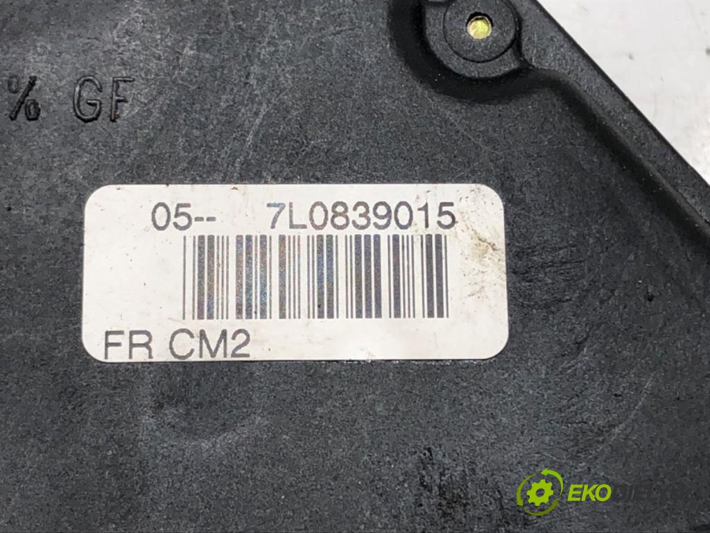 VW GOLF PLUS V (5M1, 521) 2004 - 2013    1.9 TDI 77 kW [105 KM] olej napędowy 2005 - 2009  zámok dveře levý zadní část 7L0839015