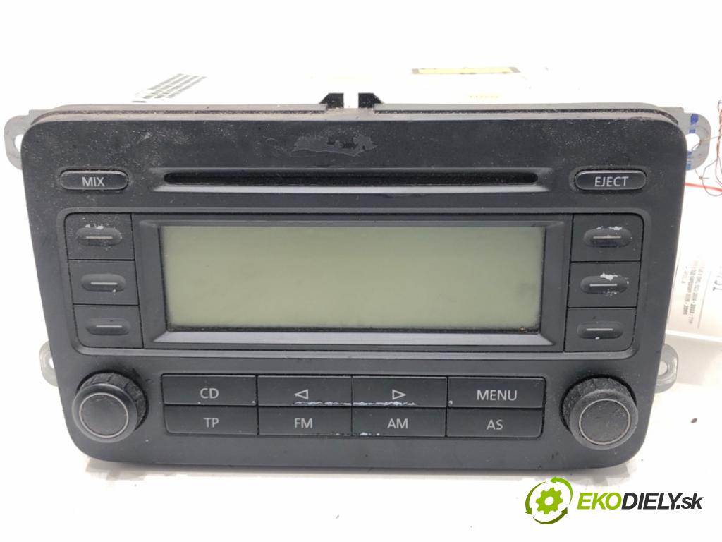 VW GOLF PLUS V (5M1, 521) 2004 - 2013    1.9 TDI 77 kW [105 KM] olej napędowy 2005 - 2009  RADIO RDC300 (Audio zariadenia)