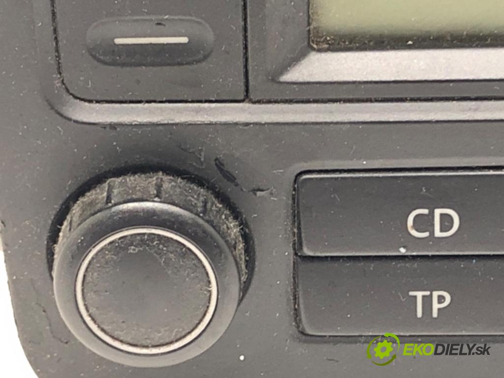 VW GOLF PLUS V (5M1, 521) 2004 - 2013    1.9 TDI 77 kW [105 KM] olej napędowy 2005 - 2009  RADIO RDC300 (Audio zariadenia)