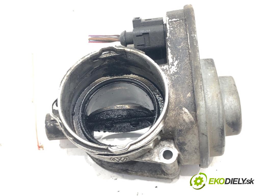 VW GOLF PLUS V (5M1, 521) 2004 - 2013    1.9 TDI 77 kW [105 KM] olej napędowy 2005 - 2009  Škrtiaca klapka 038128063G (Škrtiace klapky)