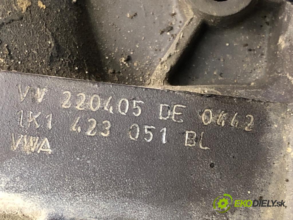 VW GOLF PLUS V (5M1, 521) 2004 - 2013    1.9 TDI 77 kW [105 KM] olej napędowy 2005 - 2009  riadenie 1K1423051BL (Riadenia)